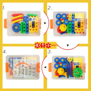 Ultimate Blocks 74 Piece Packing Instructions