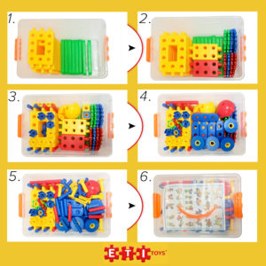Ultimate Blocks 109 Piece Packing Instructions